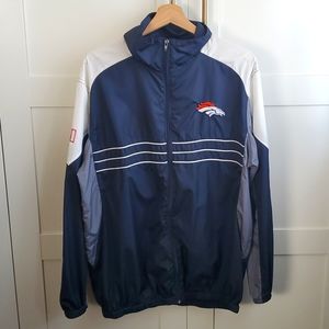 Denver Broncos NFL Sports Illustrated Windbreaker Size L